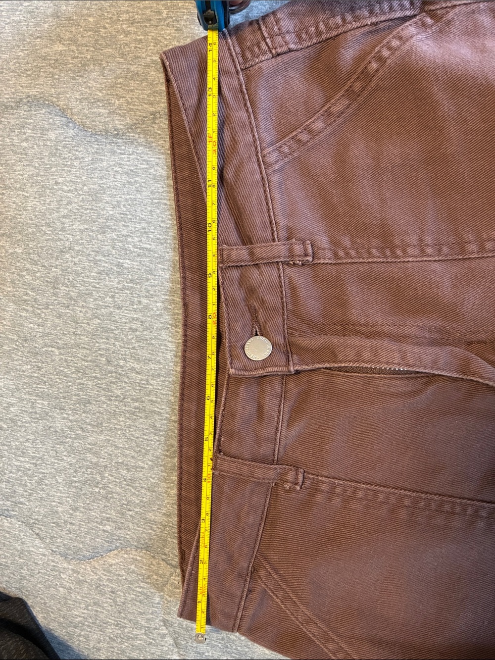 Womens Brown cargo pant Jeans